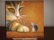 Obraz olejny na płótnie ręcznie malowany