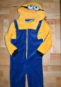 Minionek Minions pluszowy strój piżama przebranie 6/7 Lat_116/122 cm