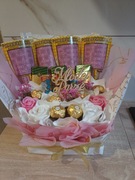 Słodki box na ślub Prezent na ślub Bukiet na ślub jadalny ze s