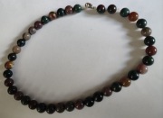 Naszyjnik z kamieni szlachetnych- Agat indyjski