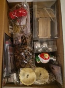 Świąteczny box z ozdobami. Nowy!