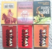 6x Western Dziki Zachód zestaw Cooper Preria, Tropiciel śladów Pionierowie 