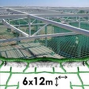 Siatka asekuracyjna 6x12m – oczko 10 cm, 5mm Alpinex