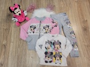 Zestaw 3 częściowy Minnie 98 104 dziewczynka 3 - lata