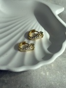 Małe kolczyki wąż żmijka ZEzu jewelry Kobra