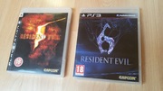 2 x RESIDENT EVIL 5 i 6 PS3 Zombie Komplet Elegancki stan 