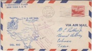 USA. 1948/Del Rio/1-szyLot, koperta do Coleman/zwrot