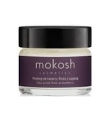 Mokosh, aktywny peeling do twarzy, róża z jagodą, 15 ml