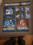 Vlepki Ruchu Chorzów 7szt paski i średnich kwadraty 