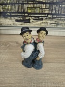 Figurka dekoracyjna – duet komików w stylu retro