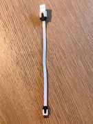 Kabel USB A <> USB mikro 21cm płaski