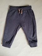 Granatowe spodnie dresowe rozm. 80