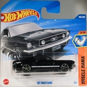 HOT WHEELS '67 Mustang Nowy samochodzik Mattel
