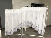 Cudowna firanka z gipiurą na karnisz 200 cm