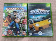Zestaw 2 gier Xbox Classic! Need For Speed Hot Pursuit II + Serious Sam!