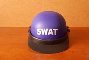 Hełm policyjny / kask SWAT / przebranie policjanta na bal / Halloween