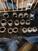 Kształtki 3" i 2,5", Nypel, Redukcja, Mufa, Kolano