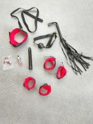 Kajdanki zestaw bdsm