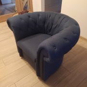 Fotele granatowe BRW
