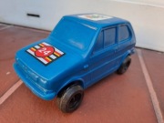 Stara zabawka , skarbonka , kioskowiec Fiat 126 p maluch z okresu Prl