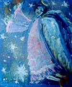 :::: ANIOŁ ABSTRAKCJA :::: OBRAZ :::