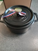 Staub La Cocotte Garnek żeliwny okrągły 1.7 ltr, czarny