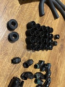 złaczki alphacool black - rózne komplet - mozliwosc na sztuki