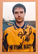 Autograf Rafał Kaczmarczyk POLSKA Stomil Olsztyn Widzew Łódź Górnik Zabrze