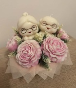 Boks prezentowy ze świec sojowych średni – Dzień Babci i Dziadka