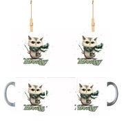 Kubek biały 330 ml Harry Potter Meowfoy