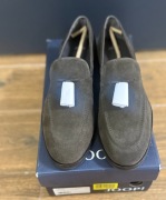 Męskie mokasyny zamszowe