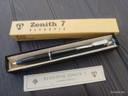 Długopis pióro ZENITH 7 Częstochowskie Zakłady PRL 1980r czarny Piękny 