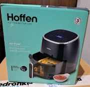 Air Fryer Frytkownica beztłuszczowa z okienkiem Hoffen, 1550 W, 5 l, czarna