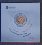 Folder 100 lat Niepodległości 20 sztuk 