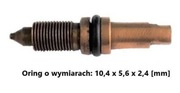 Oring  do zaworu butli turystycznej   10,4
