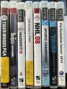 Zestaw 8szt. gier na PS3 - Playstation 3