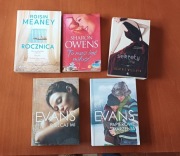 zestaw    5  książek literatura obyczajowa 