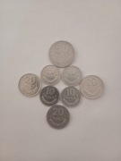 Zestaw monet - 10 gr, 20 gr, 50 gr (1978-1981)