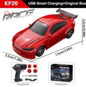 RC Drift Samochód 1:64 4WD Zdalnie Sterowany Mini GTR Wyścigowy