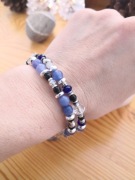 Amulet Ochronny komplet dwóch bransoletek 