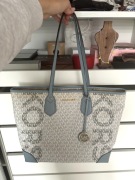 Oryginalna torebka Michael Kors Eva Light Blue Tote shopper
