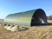 Hala łukowa stalowa wiata hangar magazyn