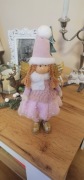 Piękna laleczka aniołek różowa - dla dziewczynki 