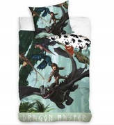 Komplet pościeli Jak wytresować smoka 140 x 200 cm szczerbatek dragon 