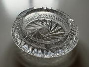 Popielnica kryształowa PRL