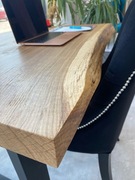 LOFT Biurko lite drewno dąb 110X83X6 