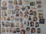K-On Naklejki ~50szt Anime