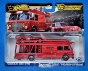 Hot Wheels Premium Ferrari 250 GTO Fiat 642 Team Transport zestaw