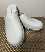 Męskie lekkie, skórzane chodaki, cichobiegi Westland rozm. 44 - 28,2cm