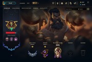 Konto LOL League of legends EUW Silver 1 171 Postaci 105 Skinów 187 LVL